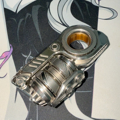 Sinian Stainless Steel Polished + Damasteel