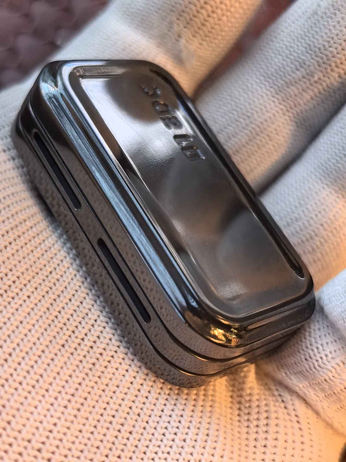 02 Slider-Feeling Polished Zirconium + Core Magnetic Tuning Fork