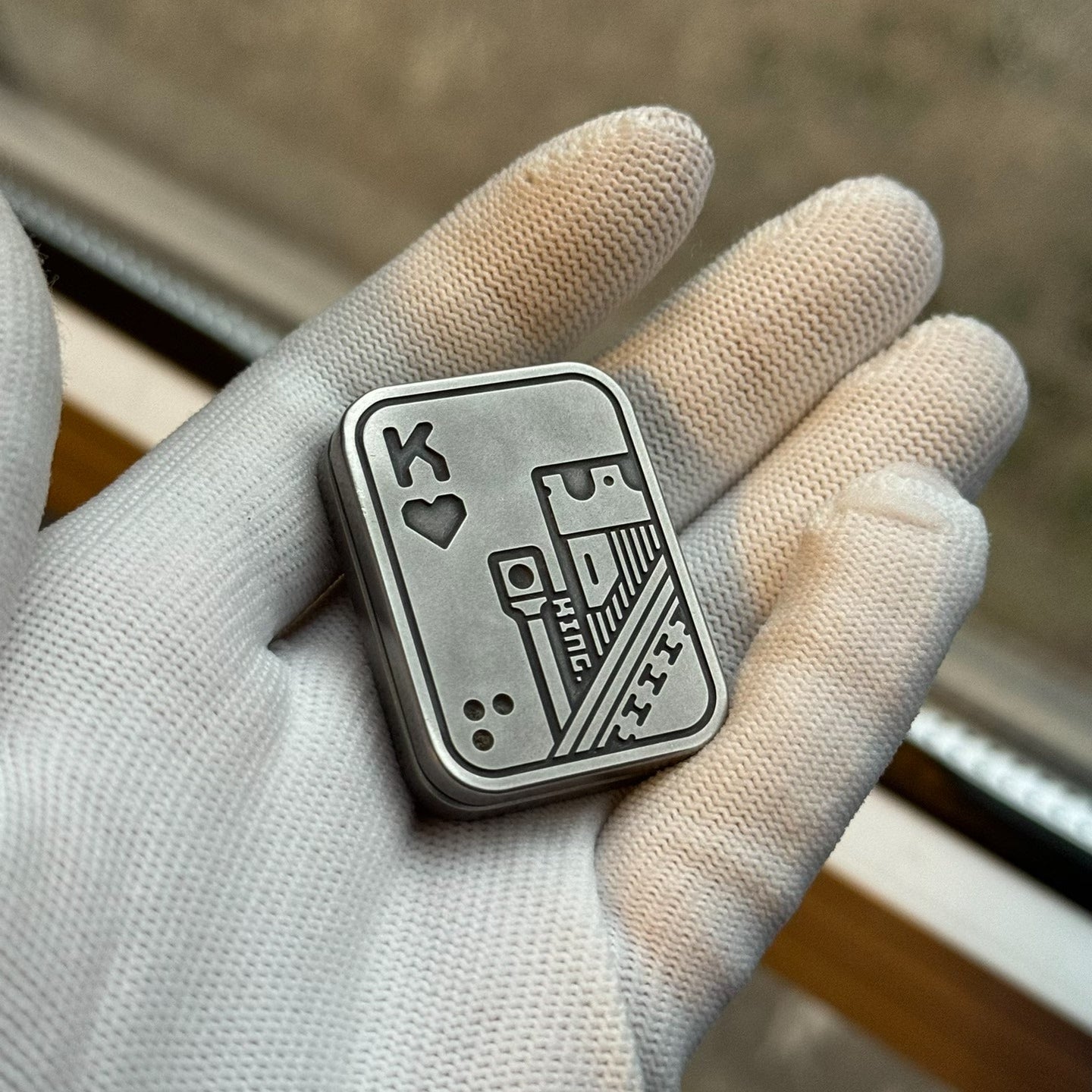 Poker Shuffle 2.0 Stainless Steel/Copper (KK)