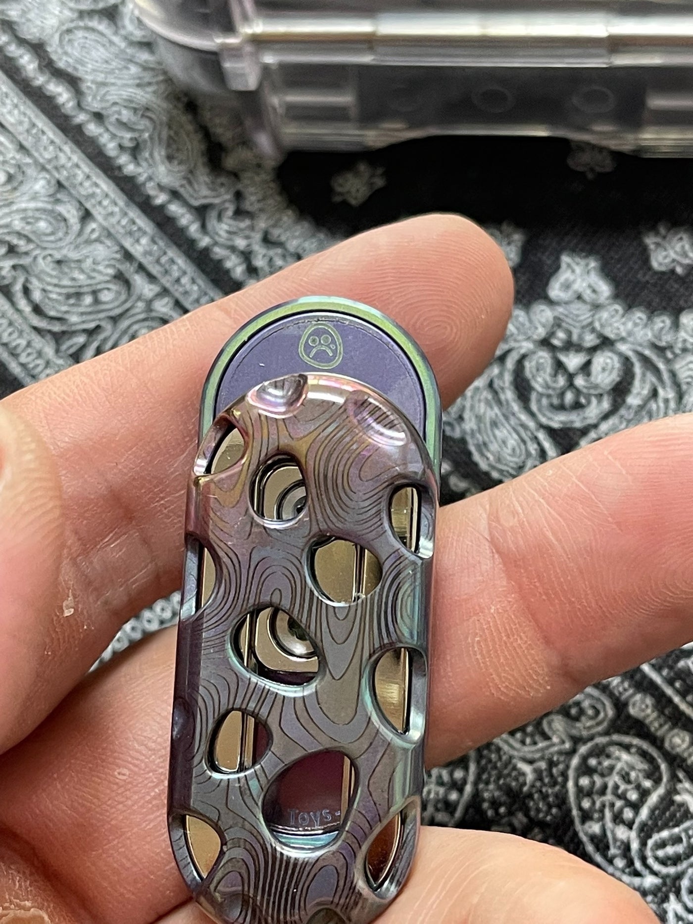 TOP-B-KONG Titanium Engraved