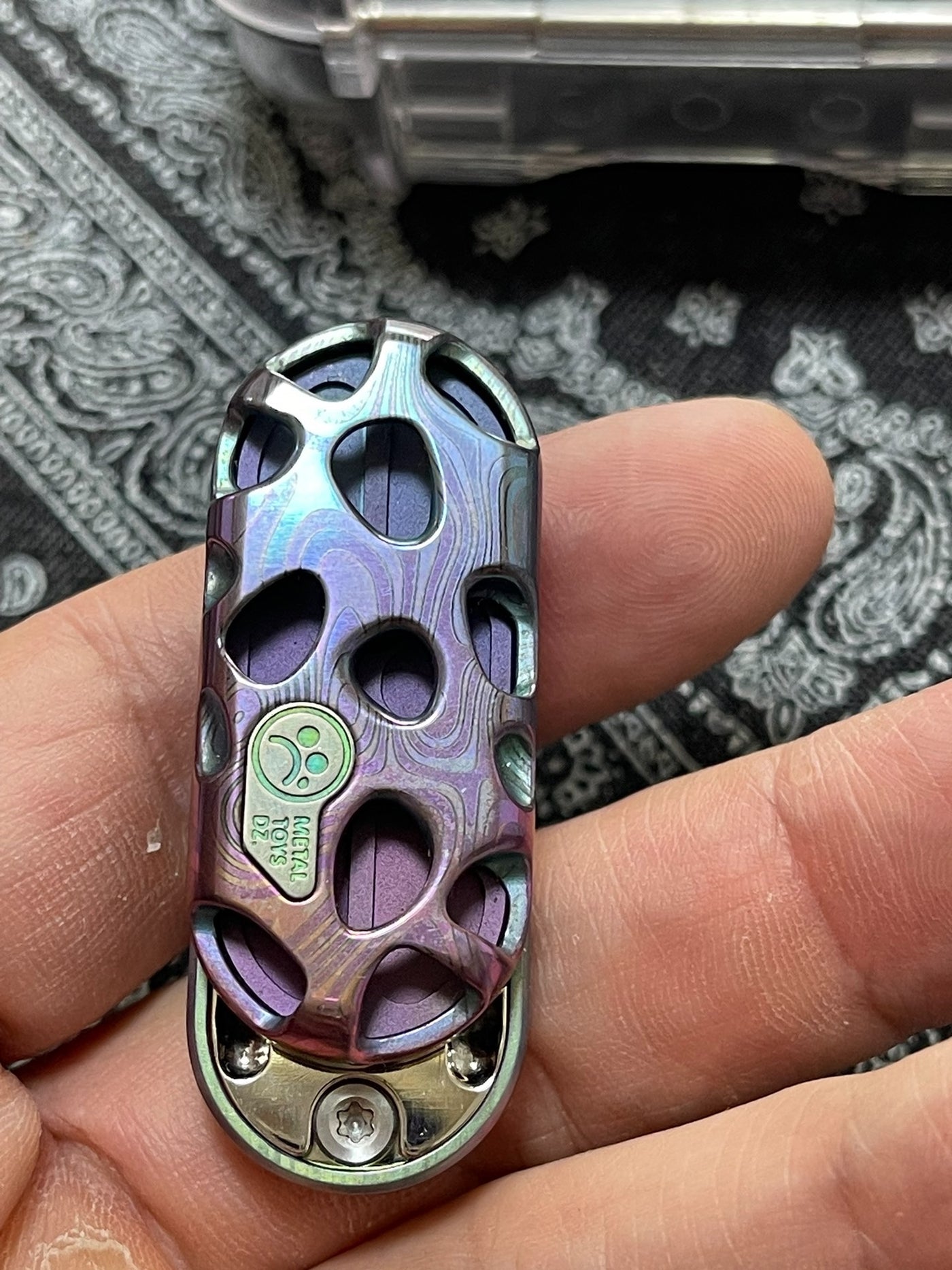 TOP-B-KONG Titanium Engraved