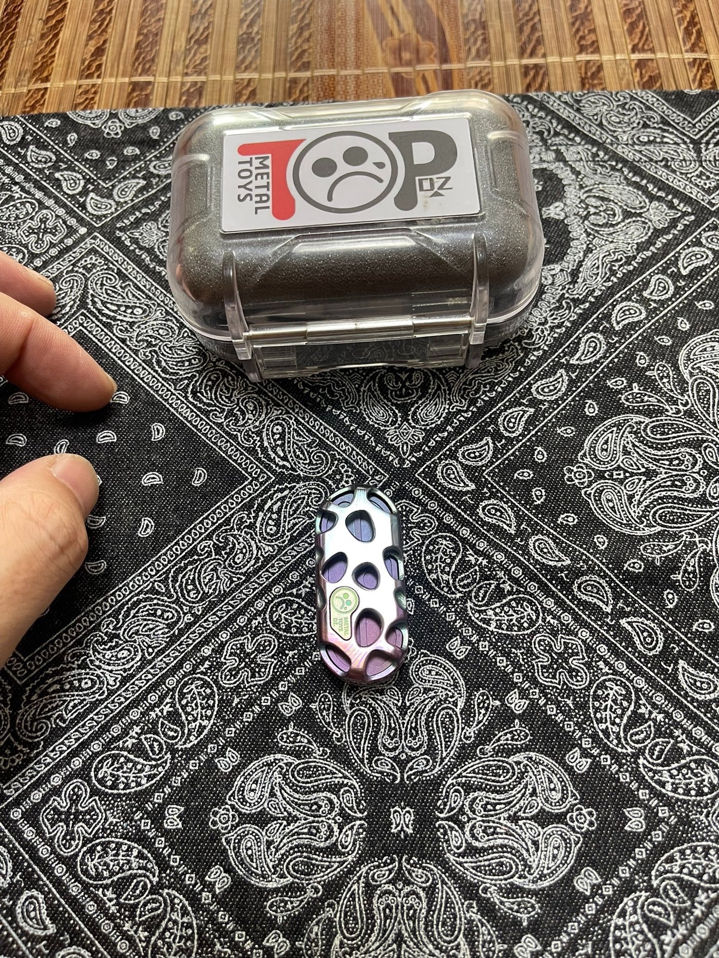TOP-B-KONG Titanium Engraved