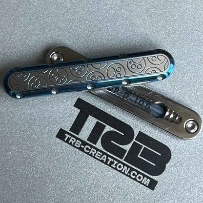 Top-D Titanium blue
