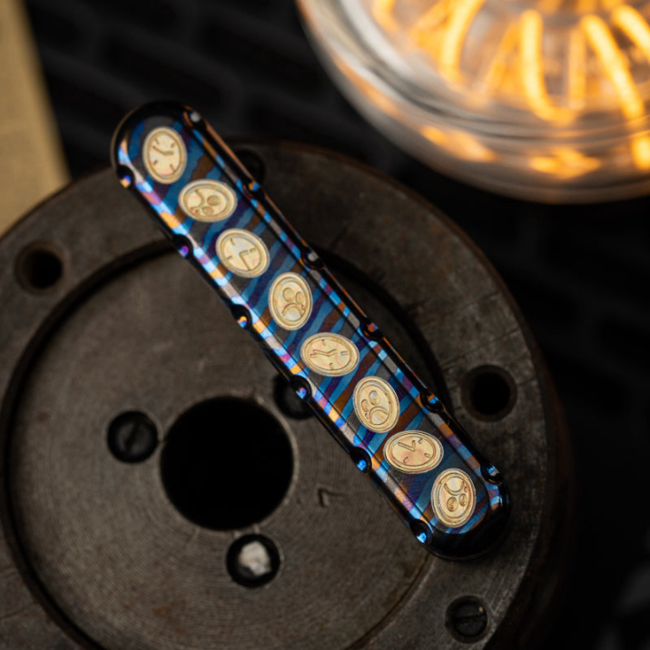 Top-D Zircuti + Mokume (Brand new No.88)