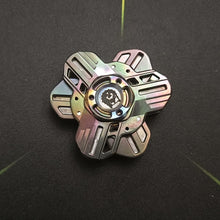 Tri linkage spinner Oil Slick Zirconium