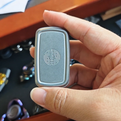 Wormhole Slider Stonewashed Stainless Steel