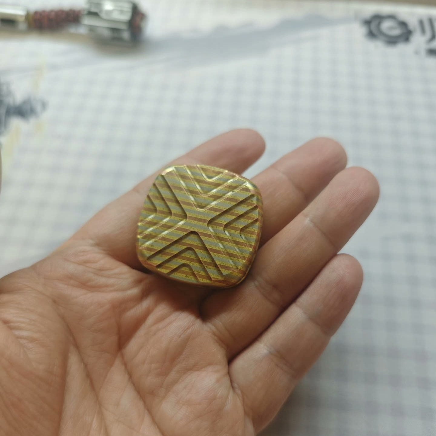 XX Slider Mokume