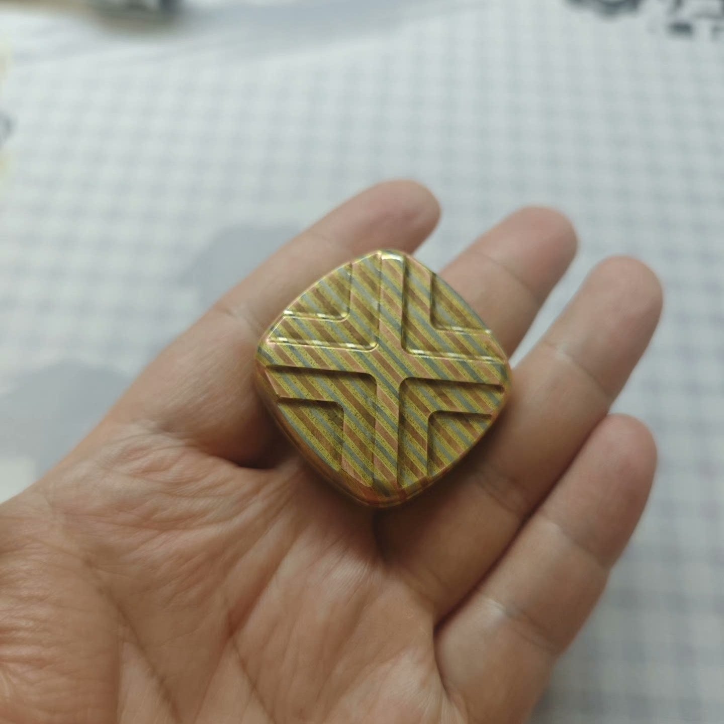 XX Slider Mokume