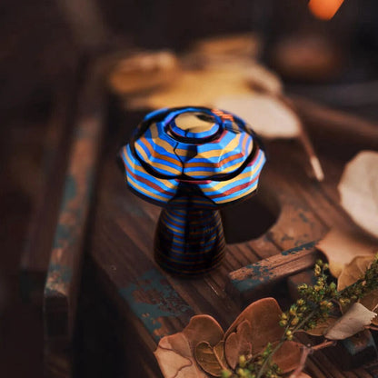 Poisonous Mushroom Tree-Ring Pattern Mokuti