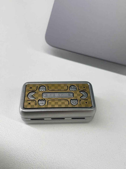 Pac Man Stainless Steel Brass