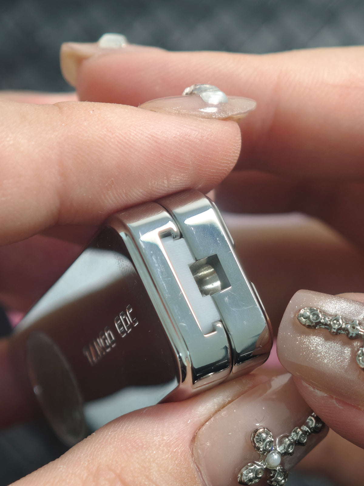 Sugar Cube Stainless Steel Polished