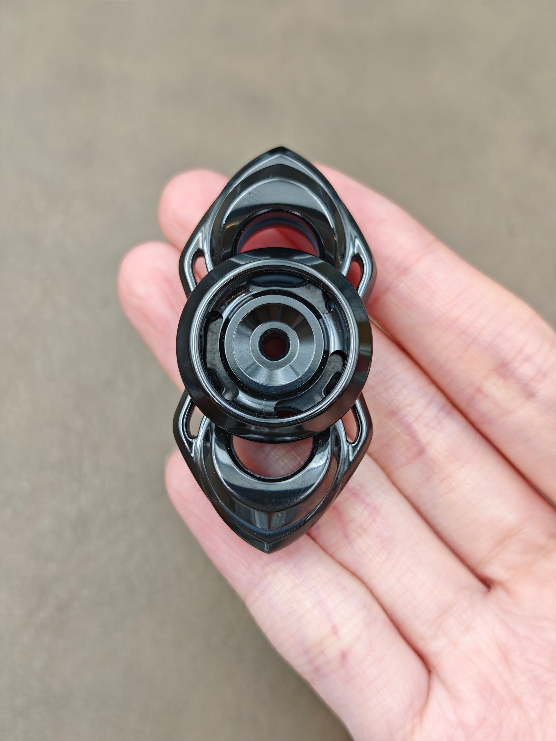 Feather Spirit Two Blade Zirconium