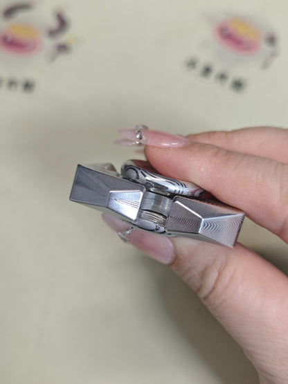 Tri Leaf Crossbone Damasteel
