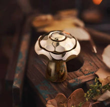 Poisonous Mushroom Mokume Polished