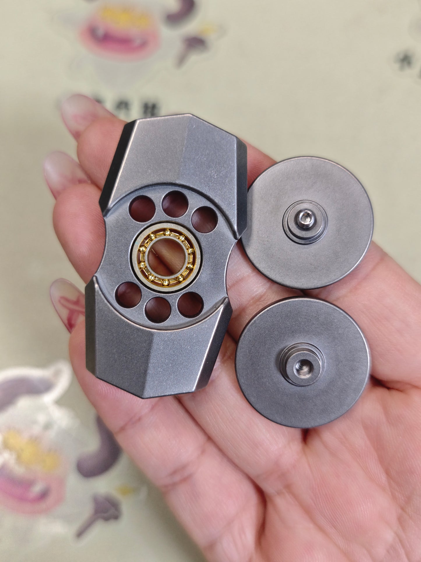 Mini Titanium PVD Coated Distressed