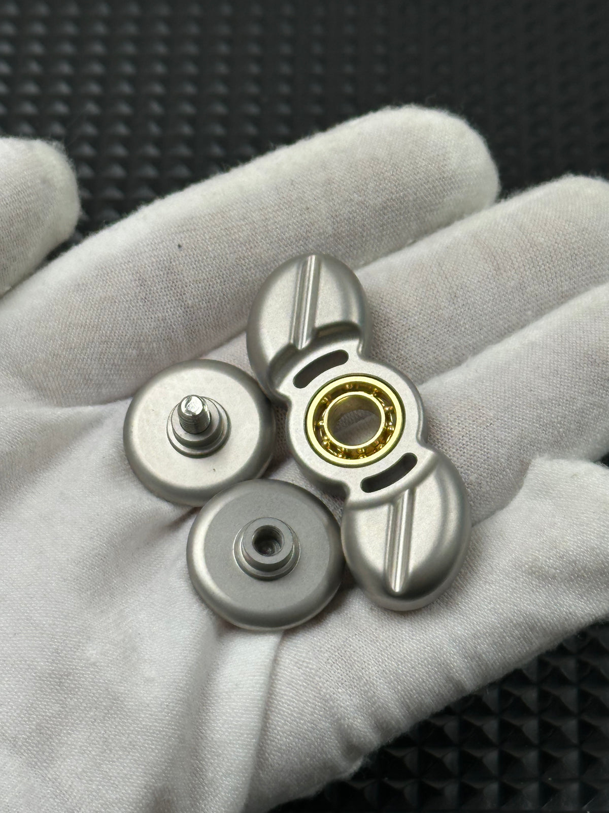 Coffee Bean Stainless Steel Blasted