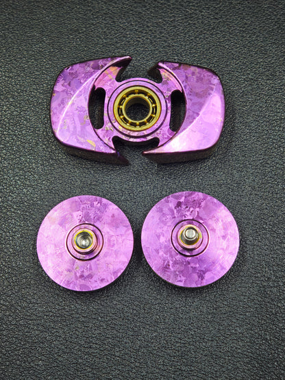Spinner Crystallized Titanium