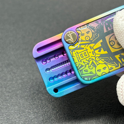 Nine Palace Titanium Color-Anodized