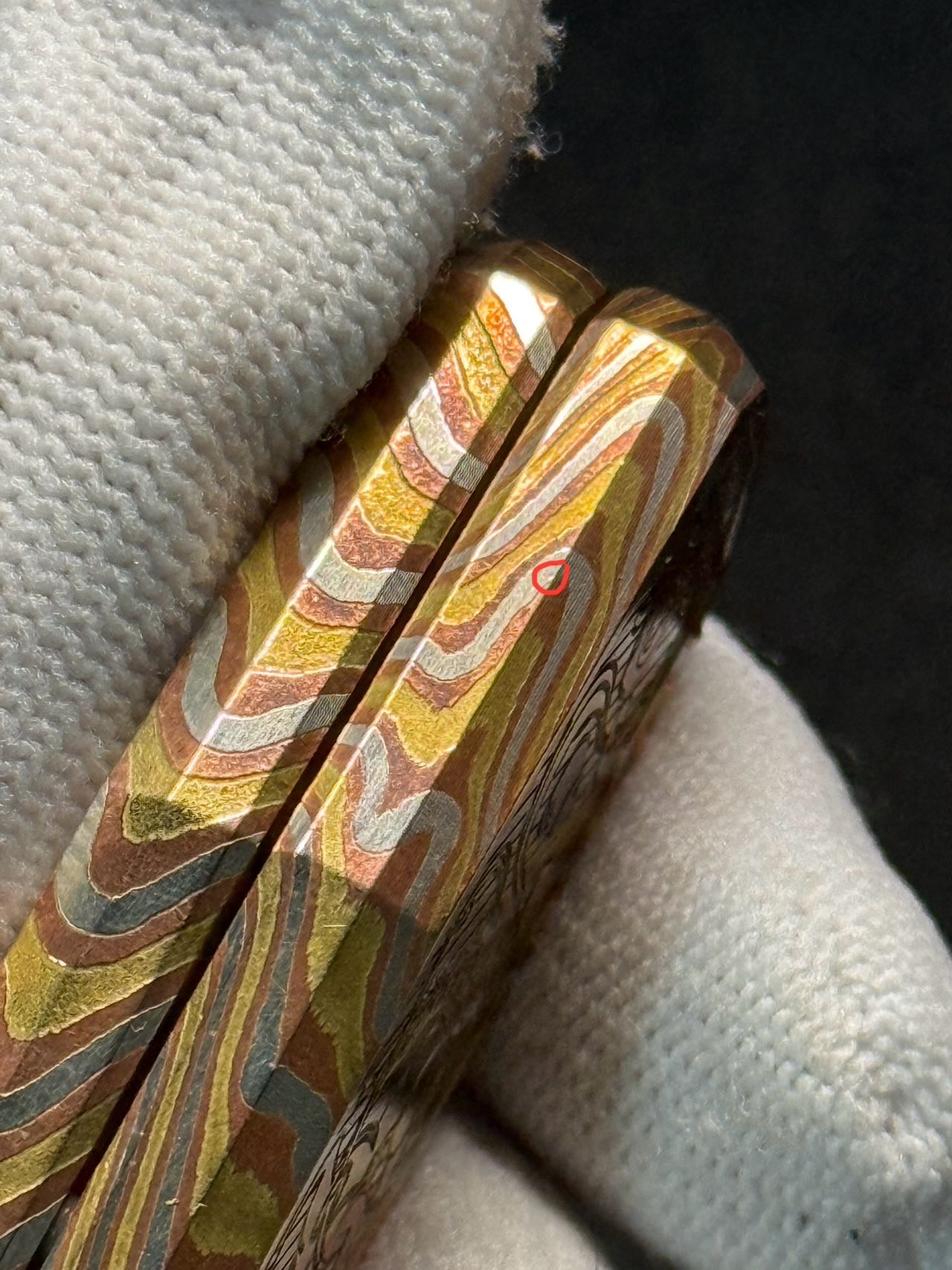 Monolith Mokume Copper