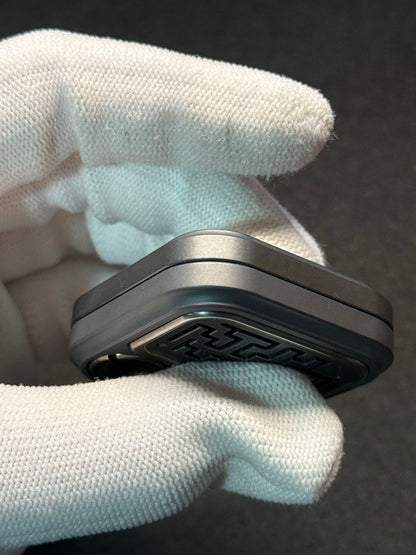 MAZE BLOCK Zirconium Stainless Steel
