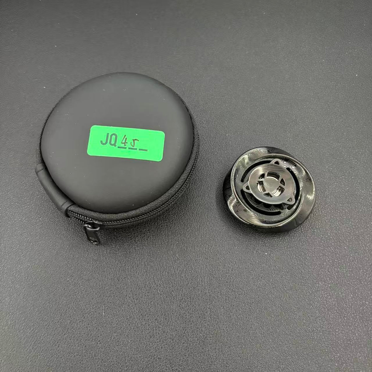 HALO Damasteel PVD Coated Engraved