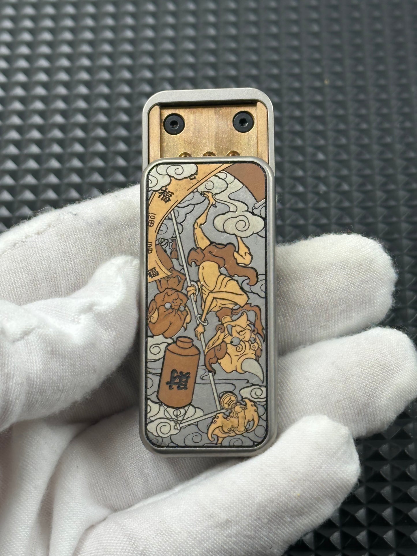 Zhong Kui Paperweight Titanium