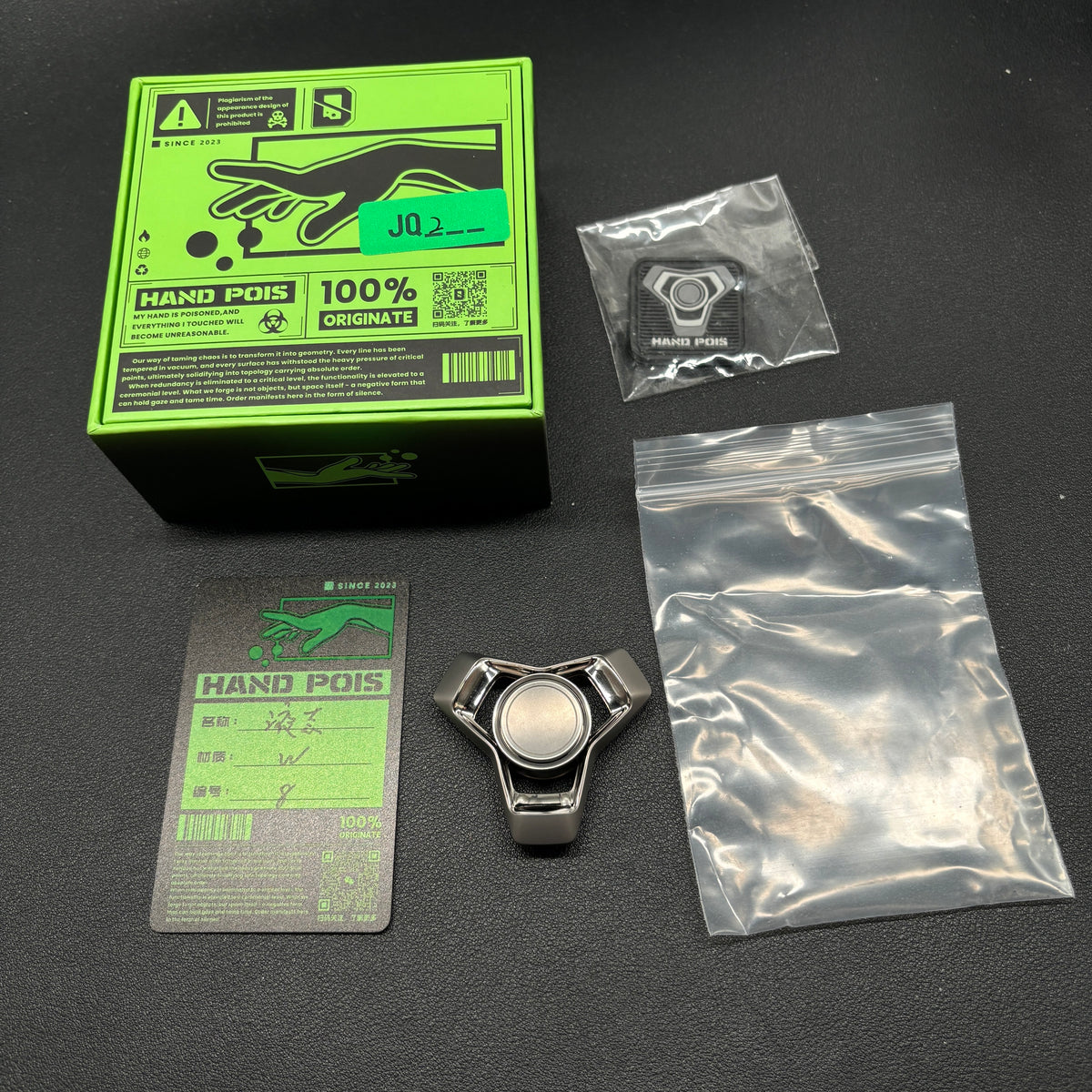 Liquid Zirconium Blasted