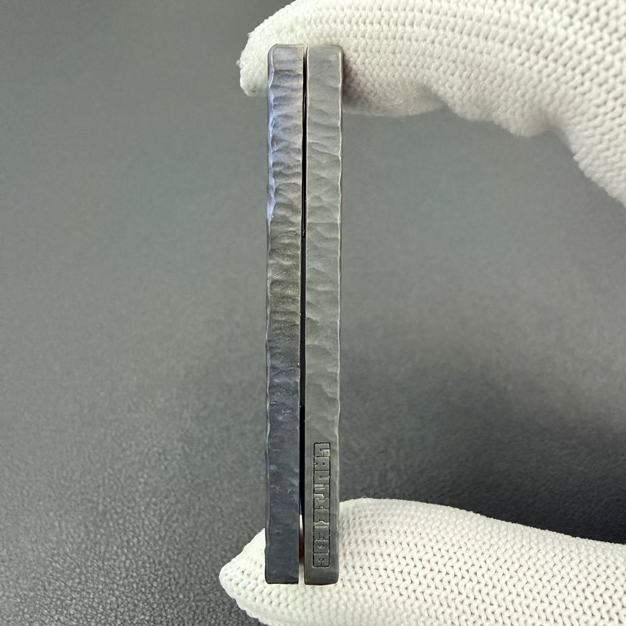 Choc Zirconium Color-Anodized Stone Textured