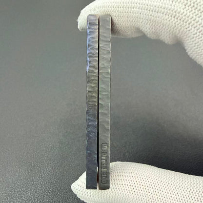 Choc Zirconium Color-Anodized Stone Textured