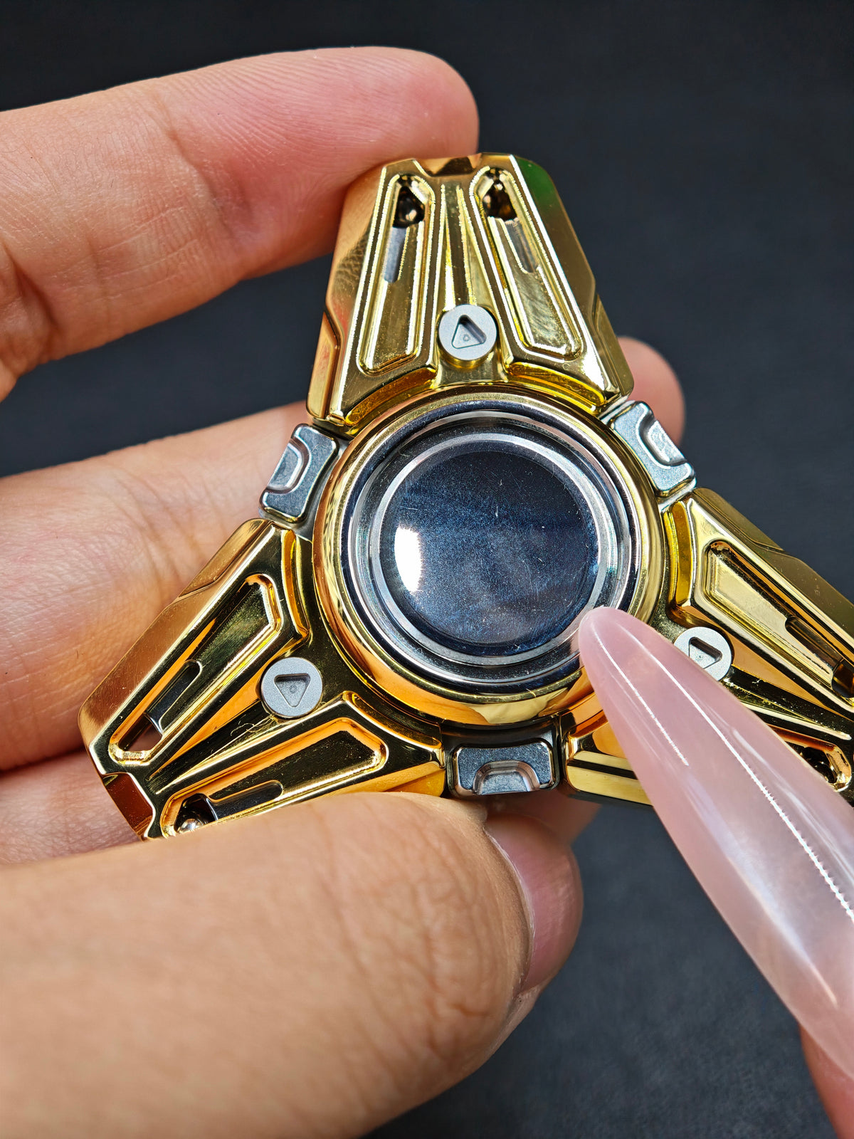 God of Time Stainless Steel Gold Plated