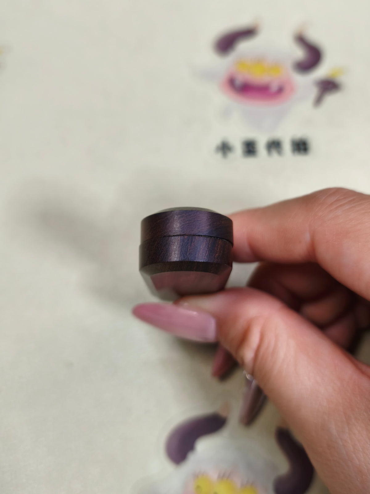 Lucky Draw Stabilized wood Resin-Sealed