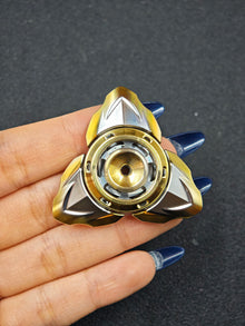 Dragon God Maru XL Stainless Steel Gold Plated Machine Finished