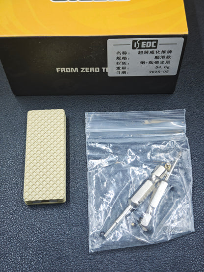 Ultra Thin Wafer Stainless Steel Ceramic Coating
