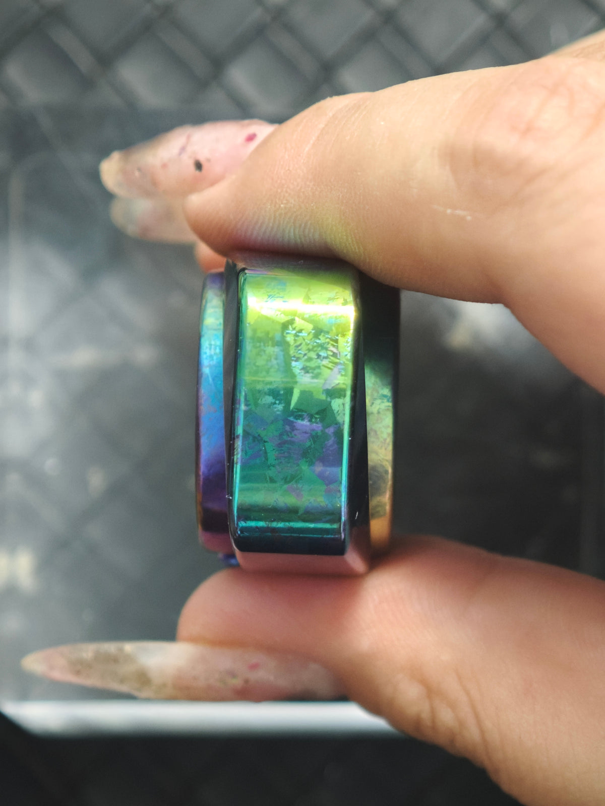 Premium Exquisite Cloud Crystallized Titanium