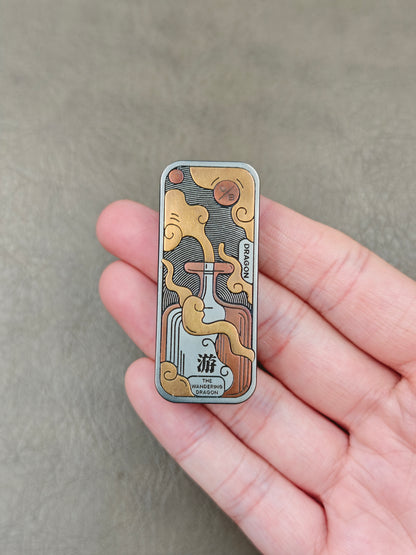 The Wandering Dragon Zirconium Brass