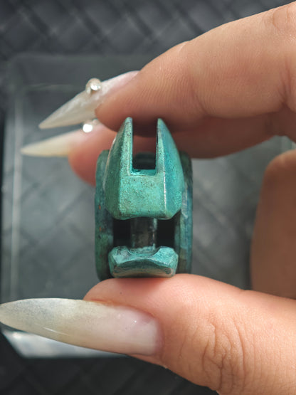 Sabertooth Copper Stone Textured Engraved