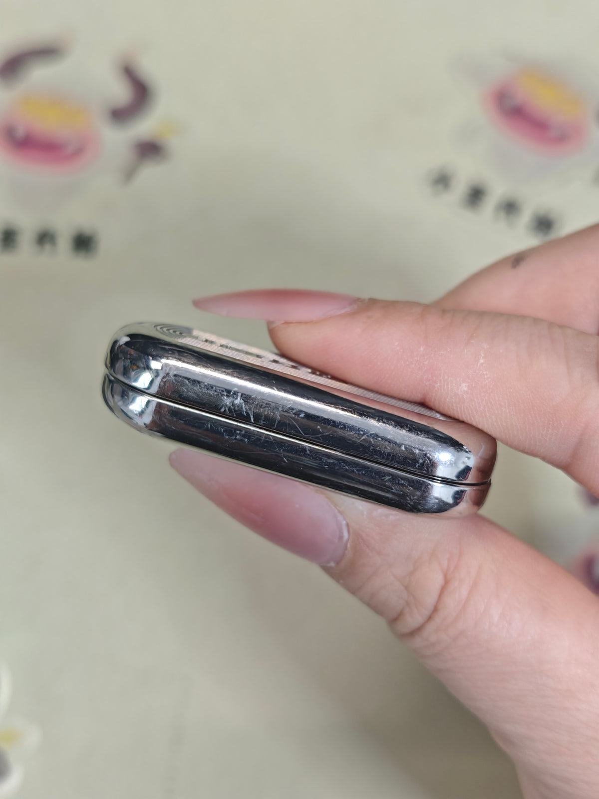 Floating Cloud Titanium Polished