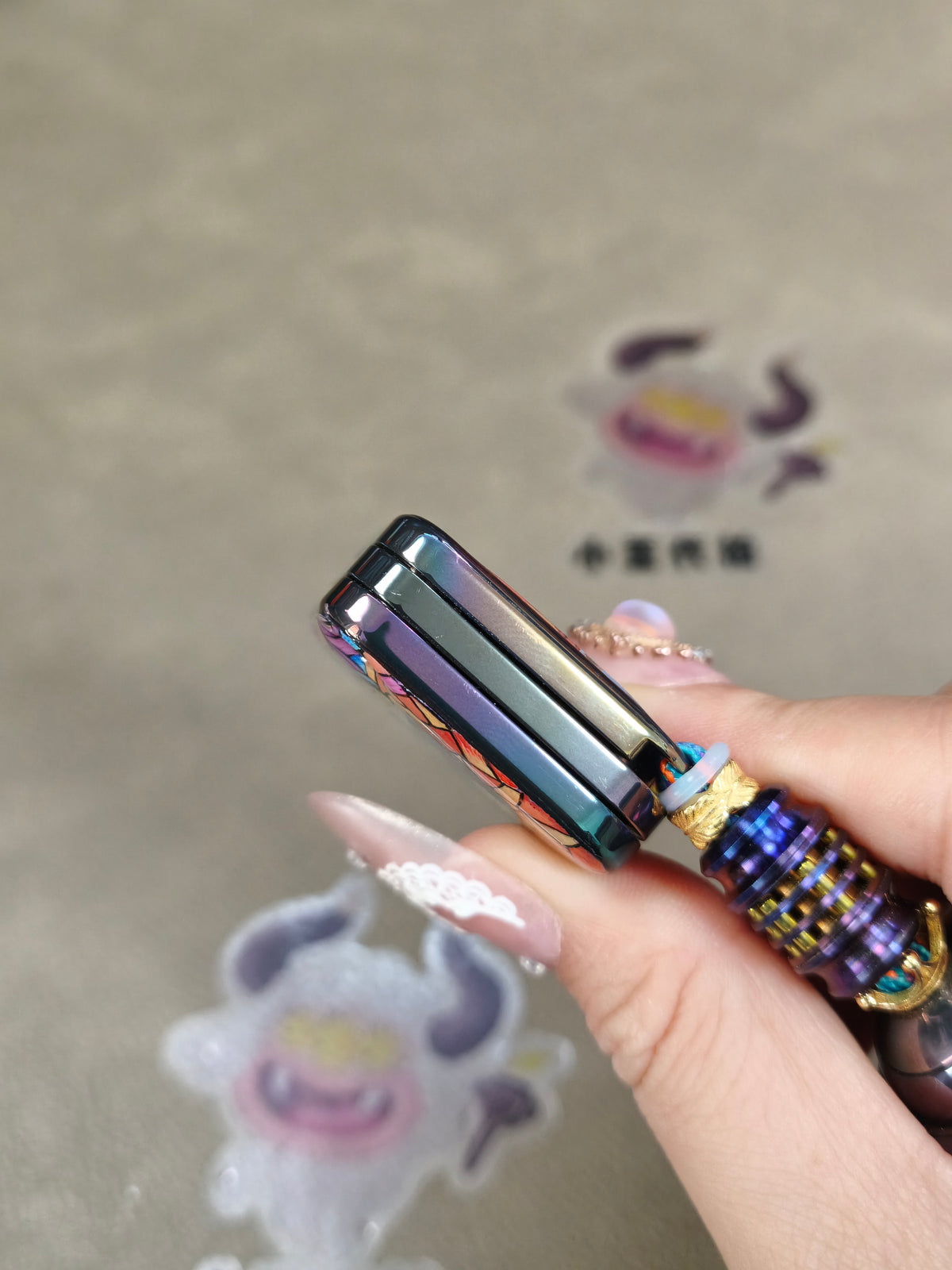 VIP Snap Zirconium Resin-Sealed Oil Slick