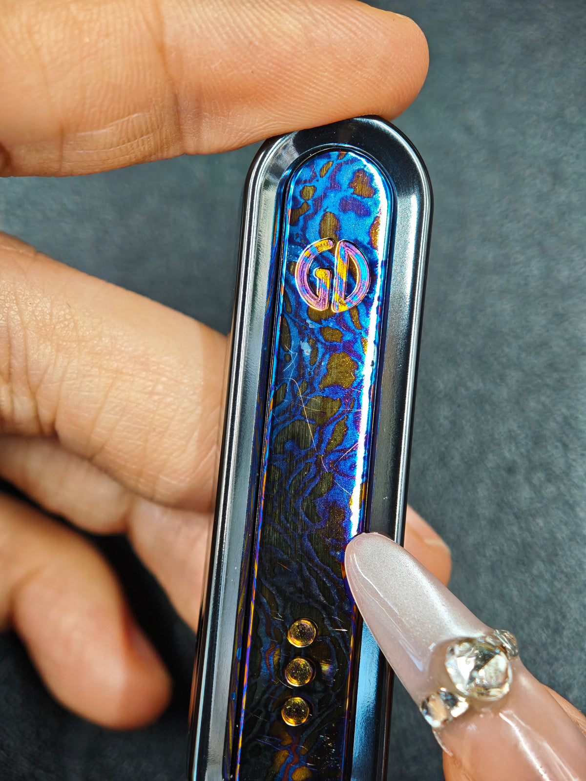 Spice Pin Zirconium Polished