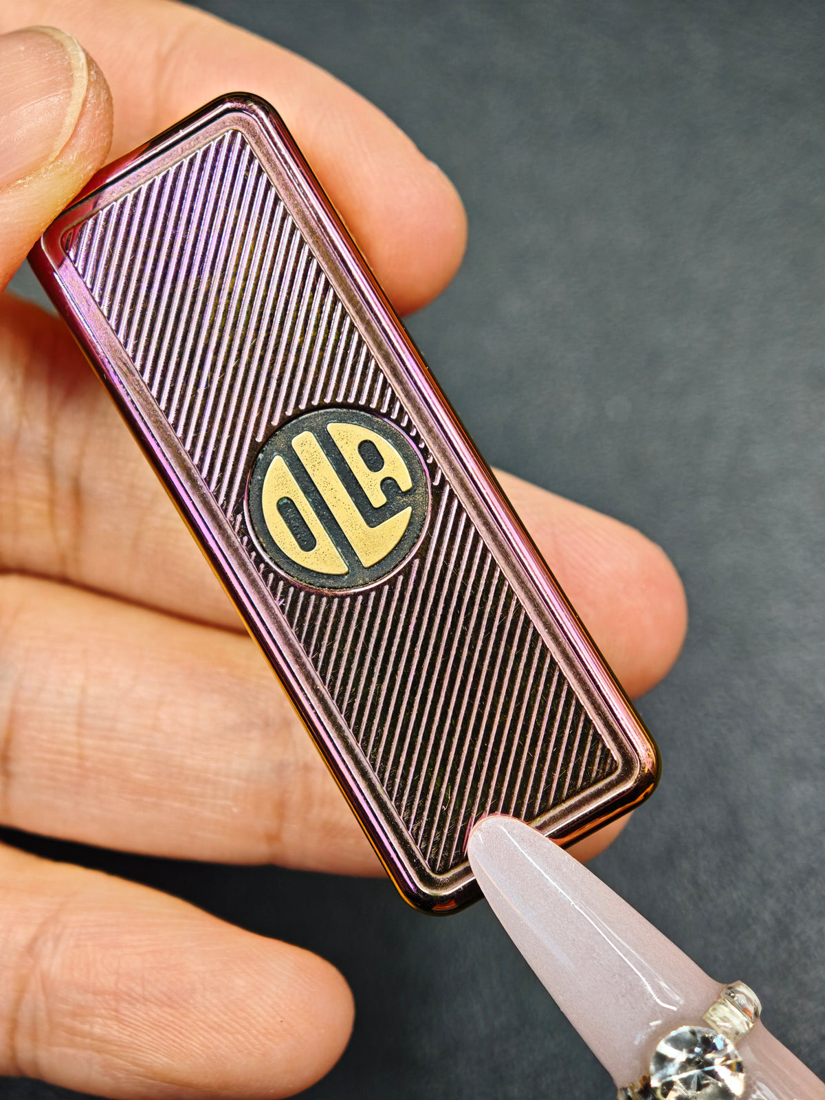 Jingle Bell Zirconium Oil Slick