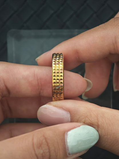 Paris Stud Mokume