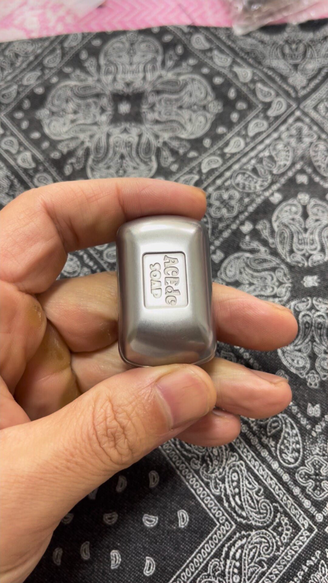 Product image Unknown-ACEdc肥皂推牌，钢石洗，绝版，适合把玩解压-Stainless-Steel-TRB-CREATION-1095741444576-1.jpg
