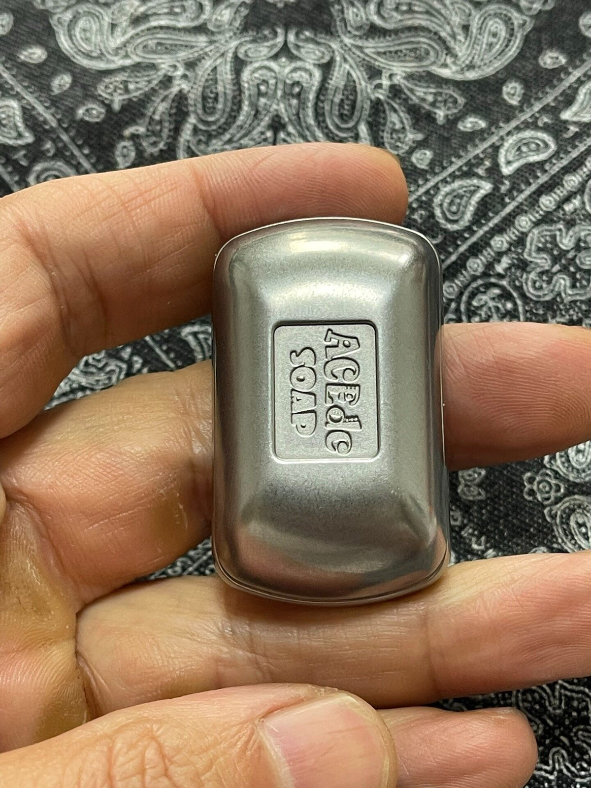 Product image Unknown-ACEdc肥皂推牌，钢石洗，绝版，适合把玩解压-Stainless-Steel-TRB-CREATION-1095741444576-2.jpg