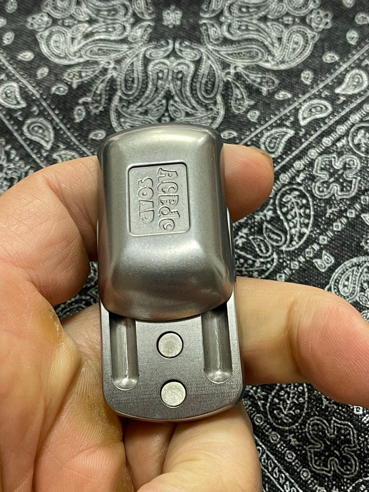 Product image Unknown-ACEdc肥皂推牌，钢石洗，绝版，适合把玩解压-Stainless-Steel-TRB-CREATION-1095741444576-8.jpg