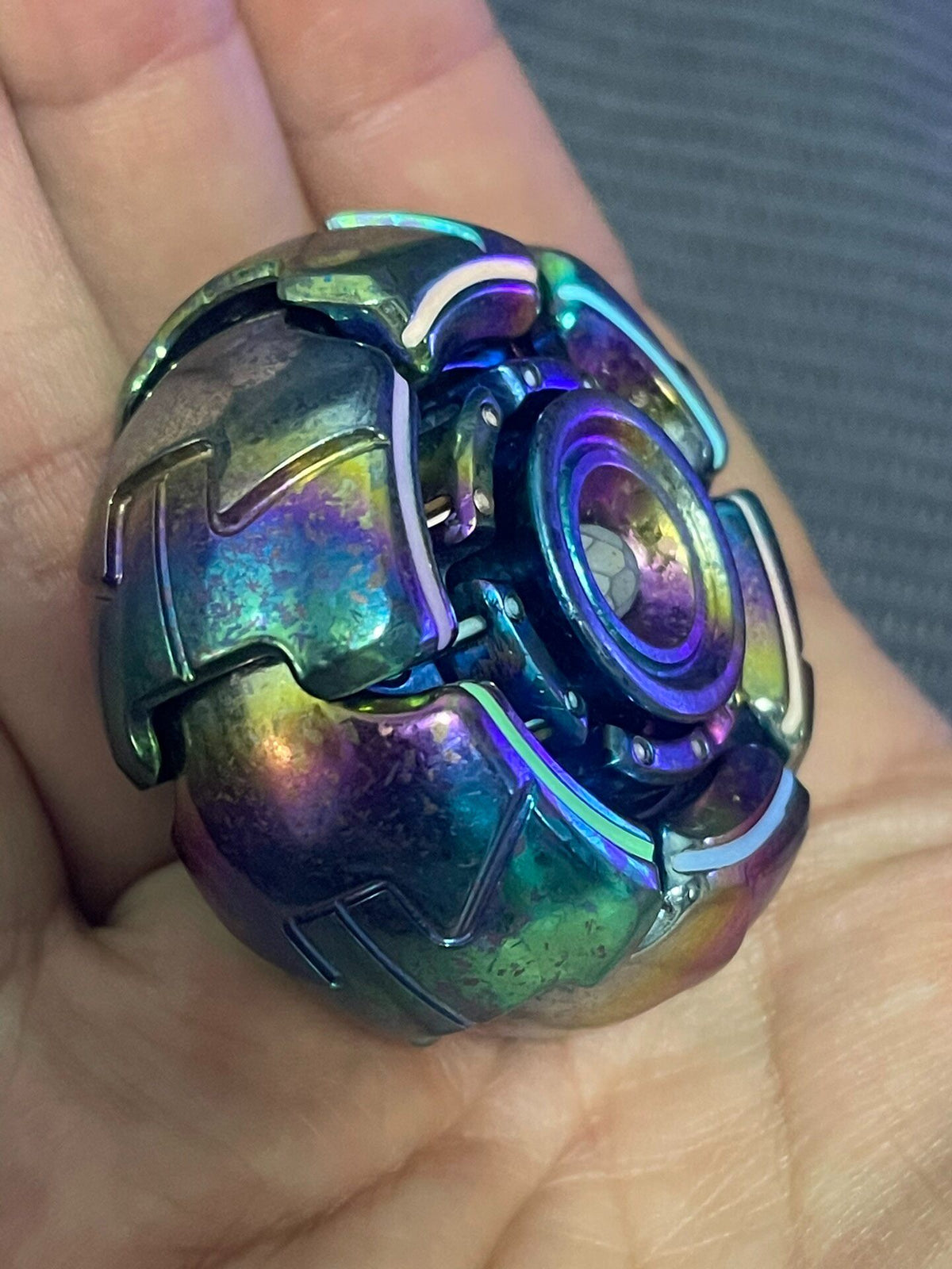 Pillbug Crystallized Titanium