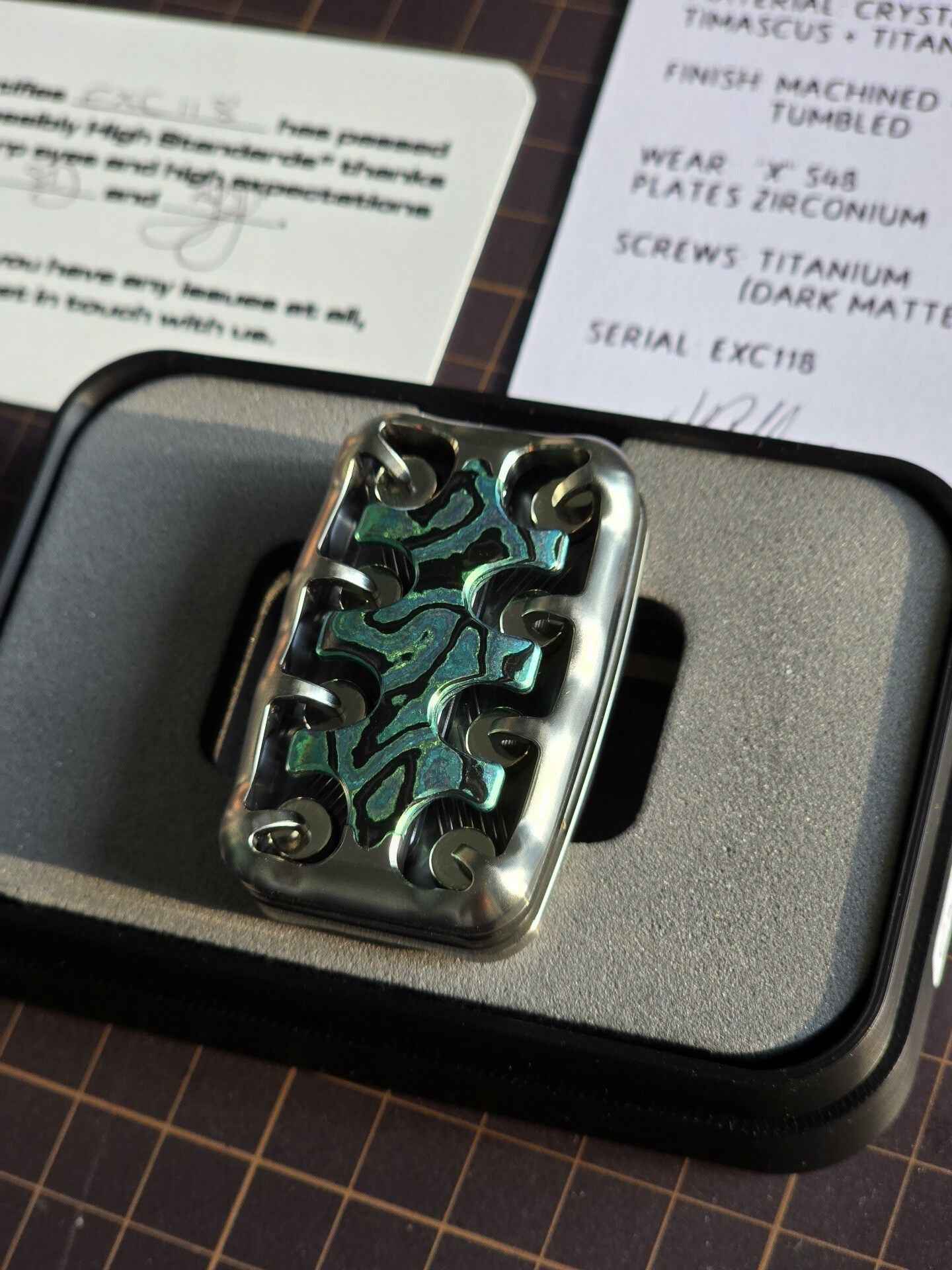 Magnus Exc118 Titanium Zirconium
