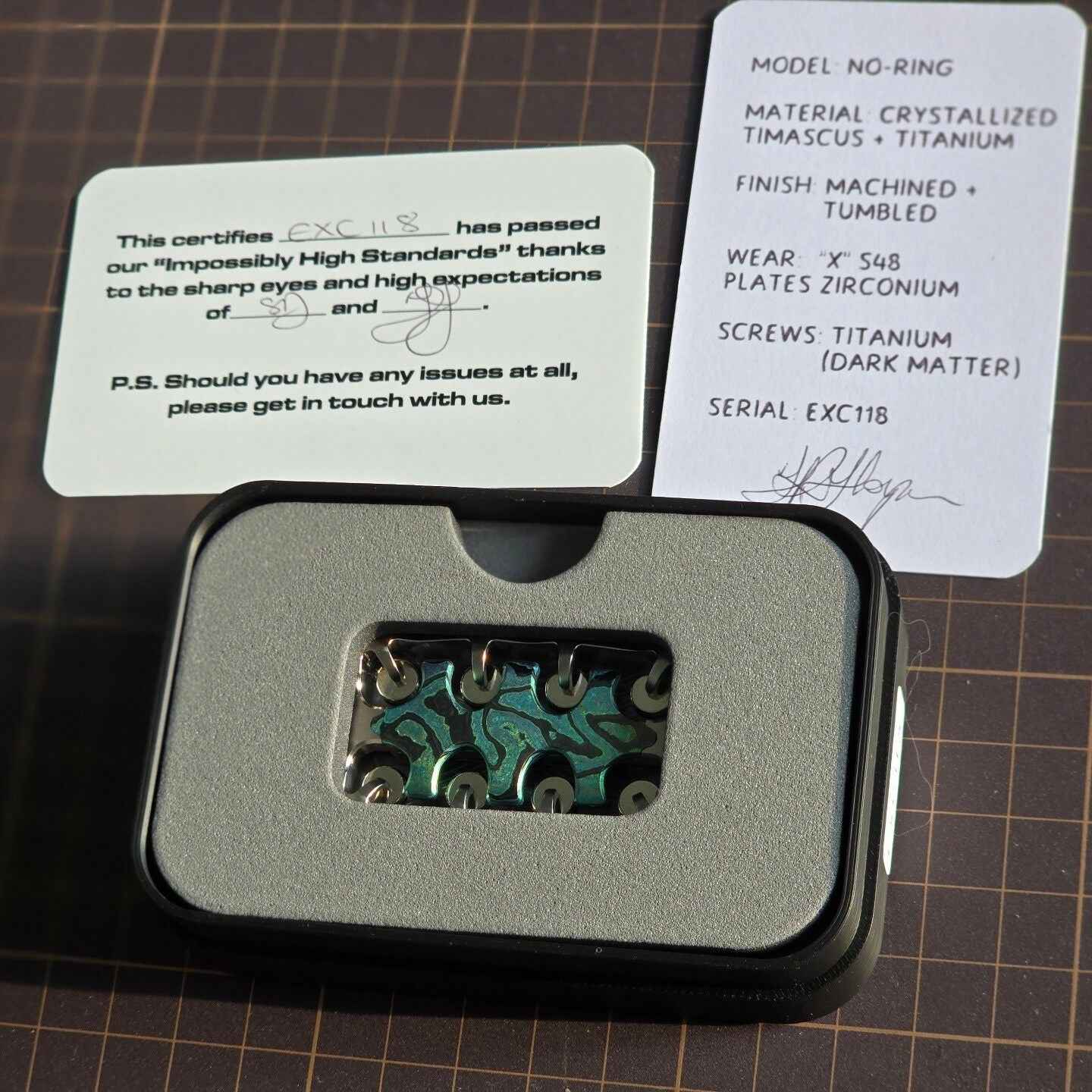 Magnus Exc118 Titanium Zirconium