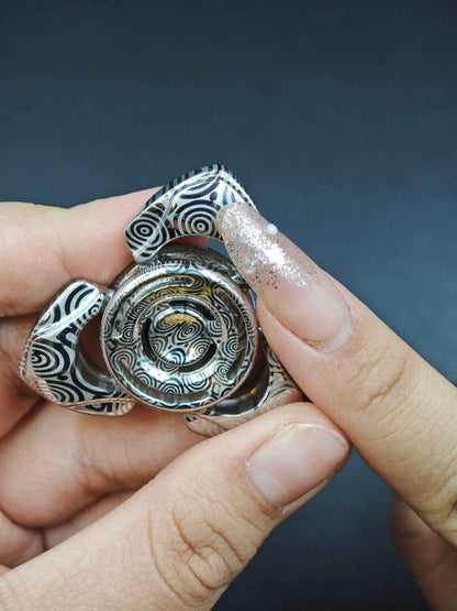 Toothless Mini Pearl White Stainless Steel
