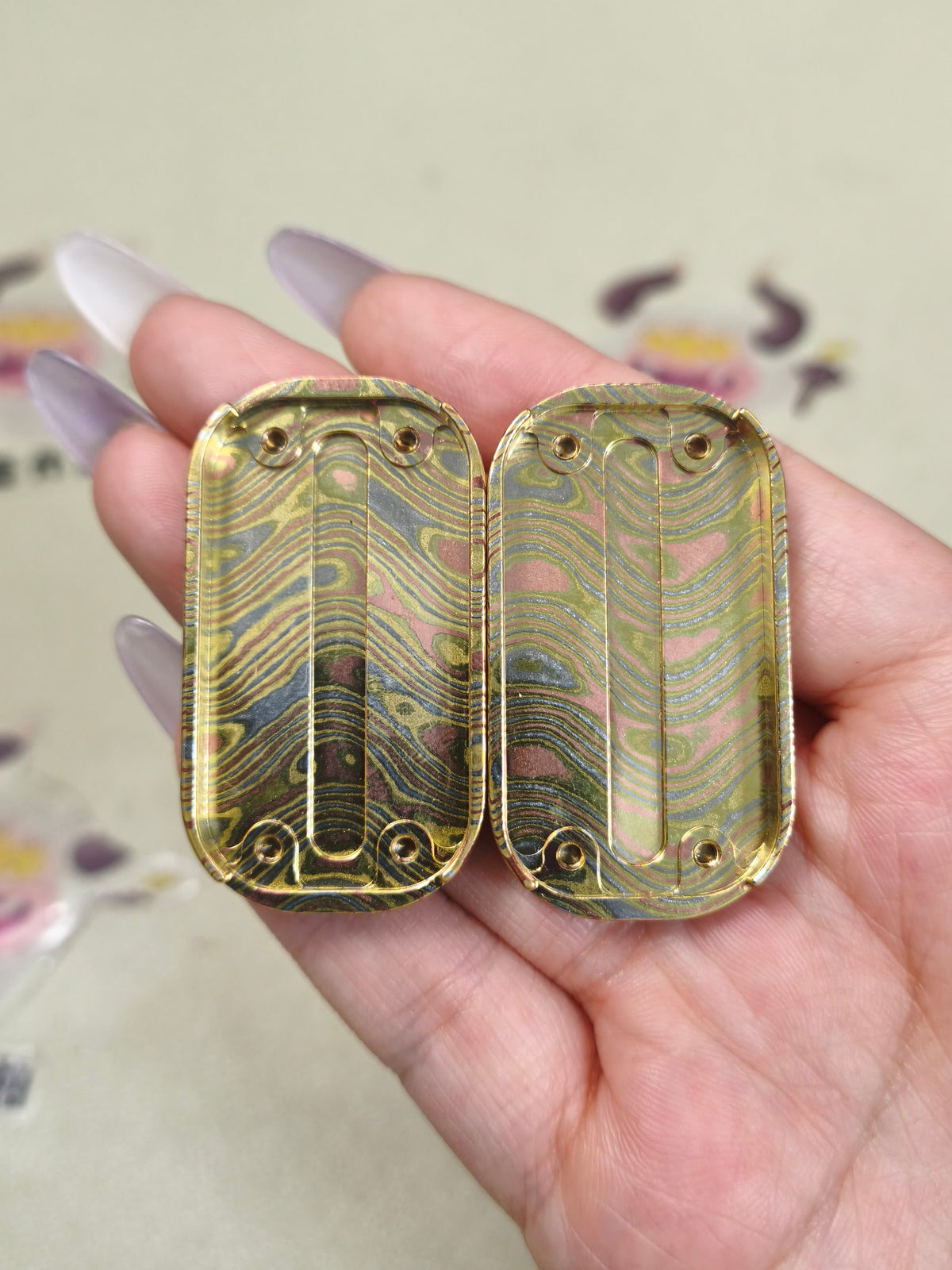 No.7 Shell Mokume