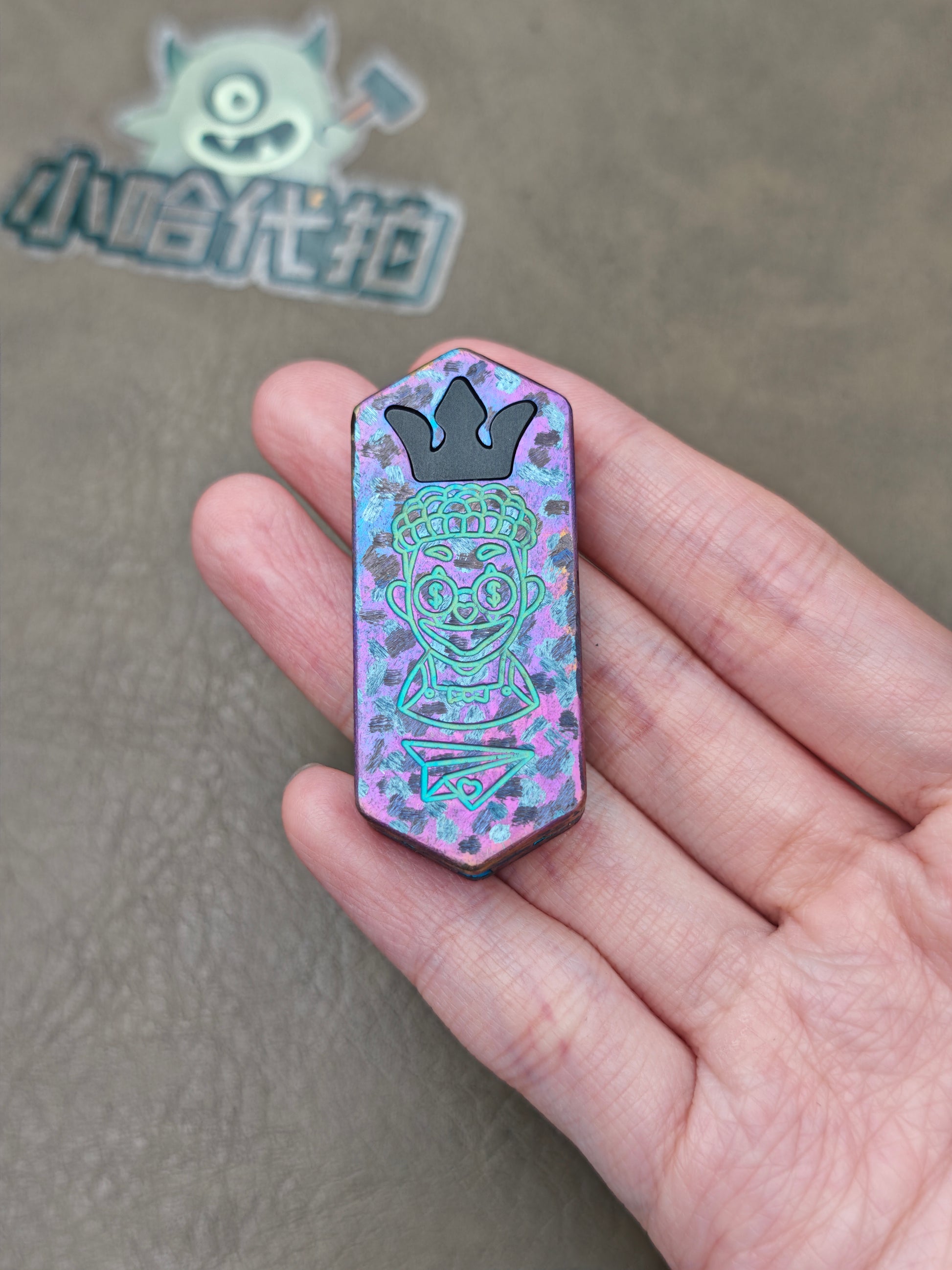 Plane Titanium Color-Anodized